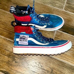 Van's Sk8-Hi MTE 2.0 Dx The Simpsons Mr. Plow Sneakers Men's Size 7.5 Women's 9